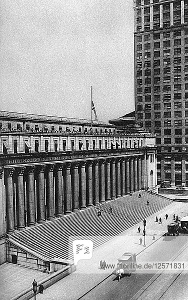 James Farley Post Office Gebäude  New York City  USA  ca. 1930er Jahre.Künstler: Ewing Galloway