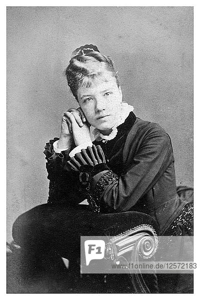 Porträt einer Frau  ca. 1890-1909(?) Künstler: HT Reed & Co