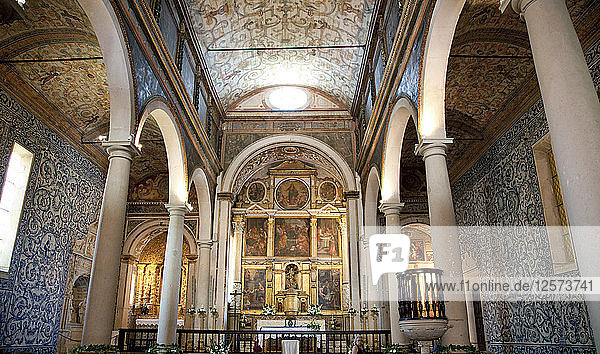 Kirche Santa Maria  Obidos  Portugal  2009. Künstler: Samuel Magal