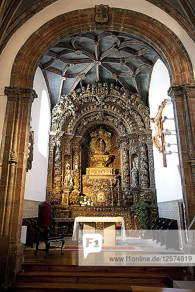 Innenraum  Kathedrale von Braganca  Portugal  2009. Künstler: Samuel Magal
