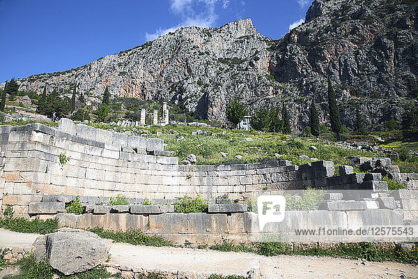 Das Monument der Könige von Argos  Delphi  Griechenland. Künstler: Samuel Magal