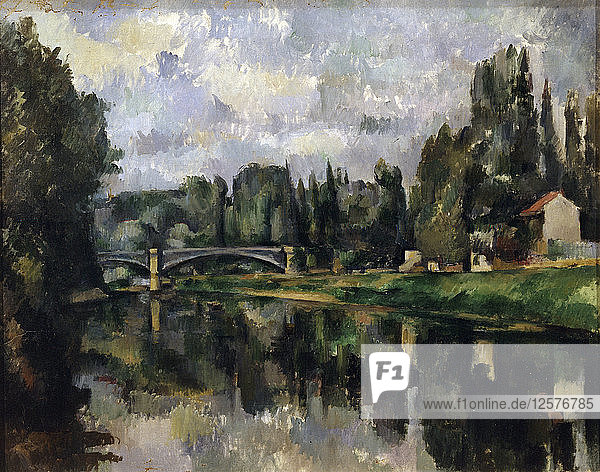 Die Ufer der Marne  1888-1895. Künstler: Paul Cezanne