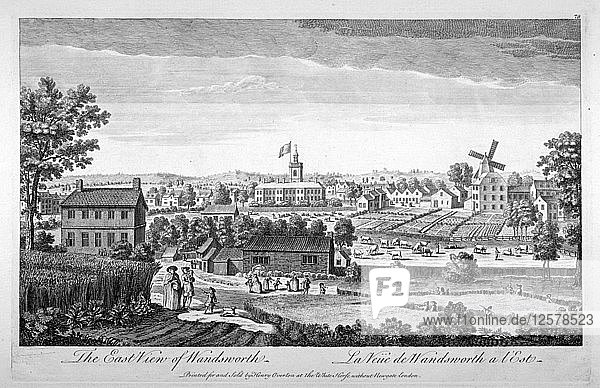 Wandsworth  London  um 1750. Künstler: Anon