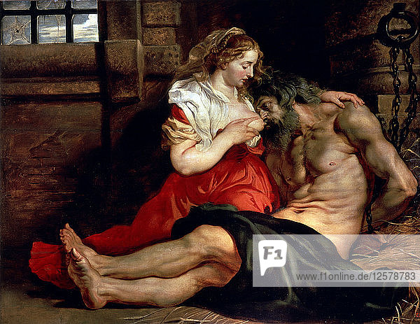 Römische Nächstenliebe  um 1612. Künstler: Peter Paul Rubens