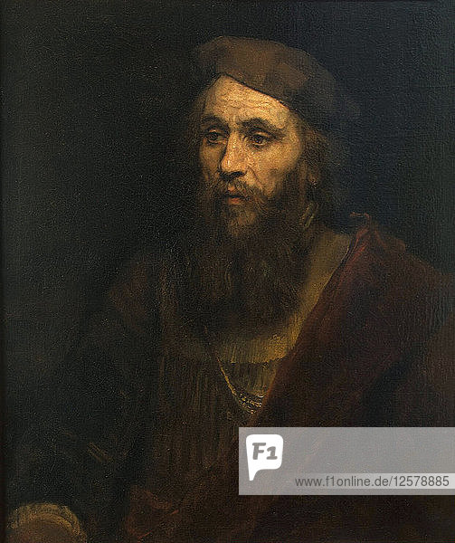 Portrait of a Man  1661. Artist: Rembrandt Harmensz van Rijn