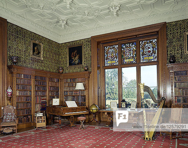 Interior Charlecote Park Warwickshire. Artist: J Litten