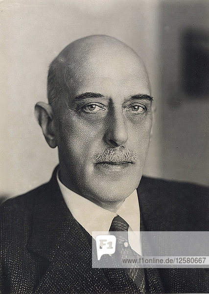 Max von Schillings  deutscher Dirigent  Komponist und Theaterdirektor  ca. 1919-c1933(?). Künstler: Unbekannt