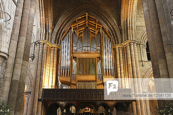 Organ  Hexham Abbey  Northumberland  2010.