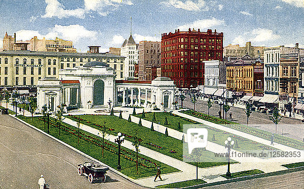 Gateway Park  Minneapolis  Minnesota  USA  1910. Künstler: Unbekannt