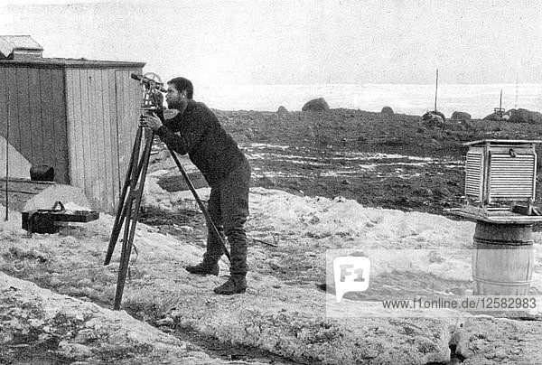 Albert Borlase Armitage  schottischer Polarforscher  ca. 1894-c1897 (1899). Künstler: Frederick George Jackson