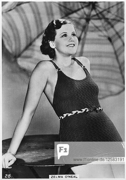 Zelma ONeal  amerikanische Schauspielerin  Sängerin und Tänzerin  um 1938. Künstlerin: Unbekannt