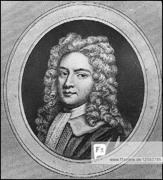 Robert Walpole  englischer Staatsmann des 18. Jahrhunderts. Künstler: Unbekannt