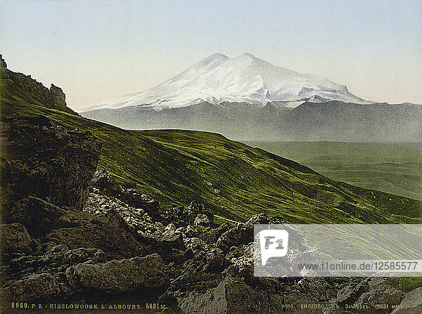 Berg bei Kislowodsk  Russland  um 1895. Künstler: Anon