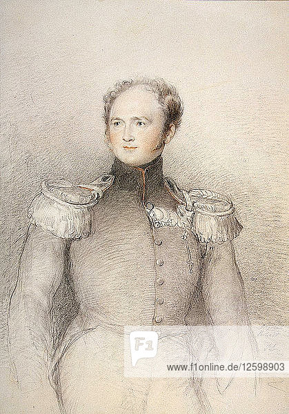 Porträt von Kaiser Alexander I. (1777-1825)  1818.