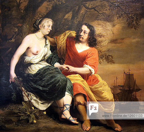 Bacchus und Ariadne  1664. Künstler: Ferdinand Bol