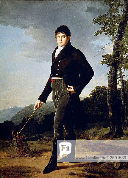 Porträt des Grafen Andrej Bezborodko  1804. Künstler: Robert Lefevre
