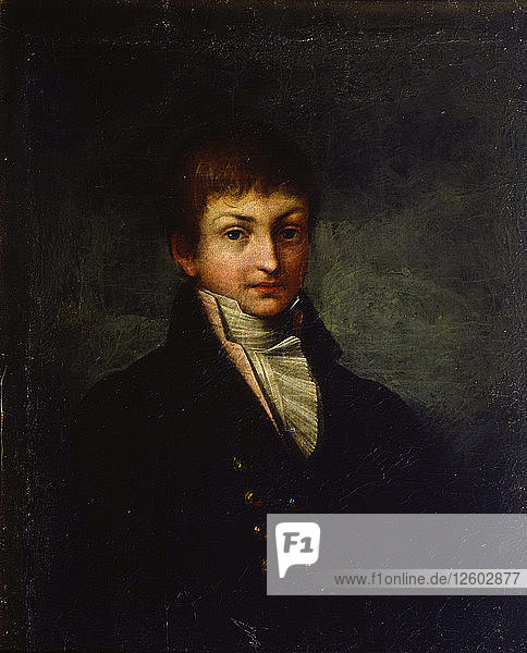 Porträt des Dichters Konstantin N. Batjuschkow  1800er Jahre. Künstler: Russischer Meister
