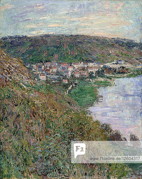 View of Vétheuil 1880. Artist: Monet Claude (1840-1926)