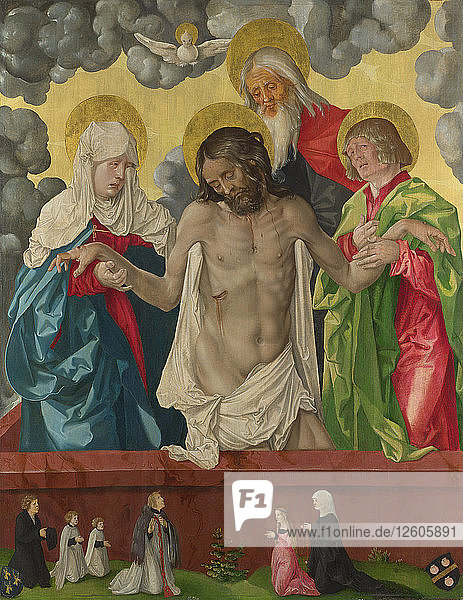 The Trinity and Mystic Pietà  1512. Artist: Baldung  Hans (1484-1545)