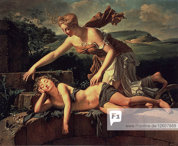 Kind und Fortuna. Künstler: Bouillon  Pierre (1776-1831)