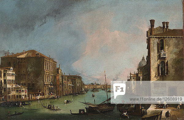 Der Canal Grande in Venedig  1723. Künstler: Canaletto (1697-1768)