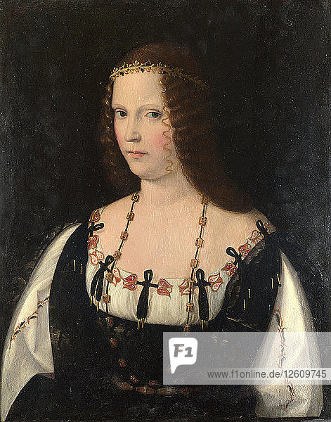 Porträt einer jungen Dame  um 1510. Künstler: Venetien  Bartolomeo (1502-1555)