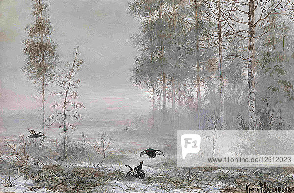 Morgen im Wald. Künstler: Murawjow  Graf Wladimir Leonidowitsch (1861-1940)