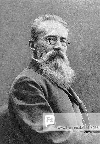 Nikolai Rimski-Korsakow (1844 - 1908)  russischer Komponist. Künstler: Samour
