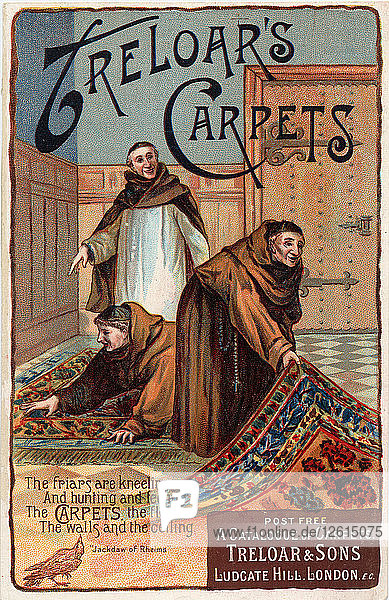 Treloars Carpets  c.1900. Artist: Unknown