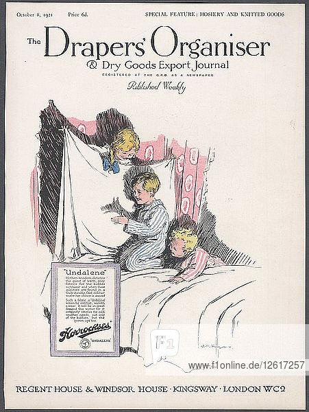Drapers Organiser Magazine  1921. Künstler: Wilfred Fryer