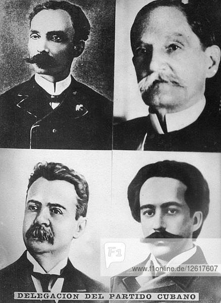 Revolutionary party delegation  (19th century)  c1920s. Artist: Unknown