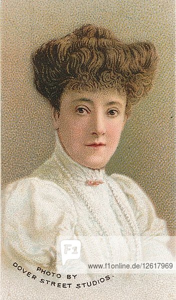 Adelina Patti (1843-1919)  in Spanien geborene Opernsängerin  1911. Künstlerin: Unbekannt
