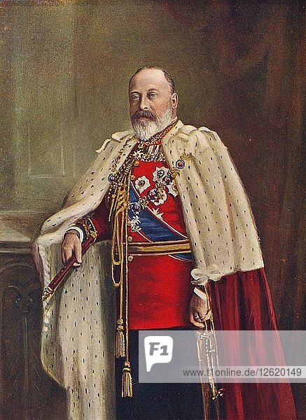 König Edward VII.  1906. Künstler: Unbekannt.