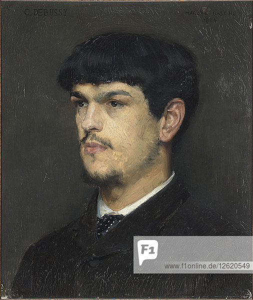 Claude Debussy. Künstler: Baschet  Marcel André (1862-1941)