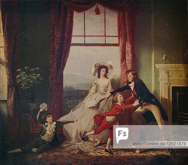 Die Familie Sitwell  um 18. Jahrhundert. Künstler: John Singleton Copley.