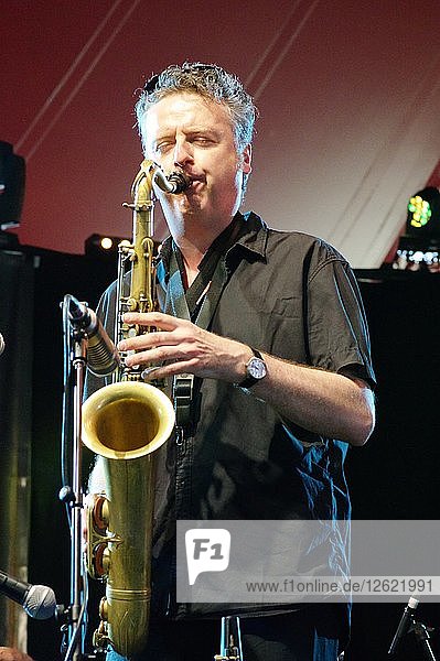 Julian Siegel Love Supreme Jazz Festival Glynde Place East Sussex 2015. Artist: Brian OConnor.