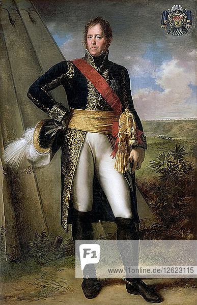 Porträt von Marschall Michel Ney (1769-1815). Künstler: Rouillard  Jean-Sébastien (1789-1852)