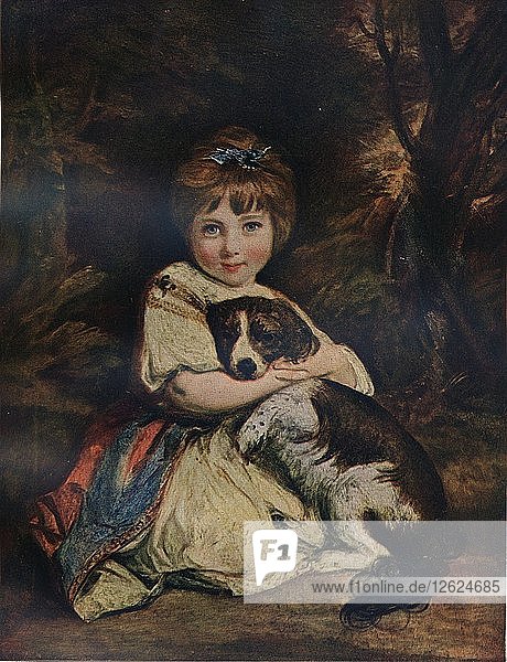 Miss Jane Bowles  um 1775. Künstler: Sir Joshua Reynolds.