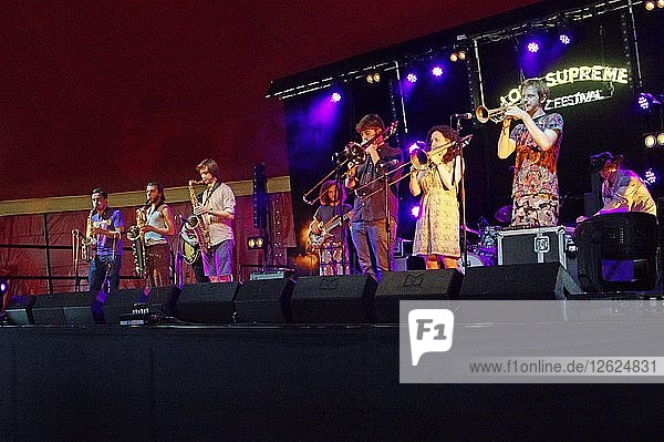 Mak Murtic  Love Supreme Jazz Festival  Glynde Place  East Sussex  2015. Künstler: Brian OConnor.