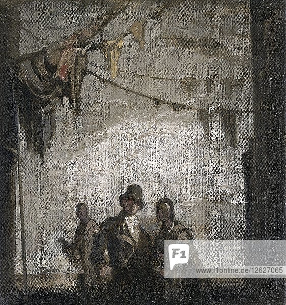 Rag Alley  1886-1941. Artist: James Pryde.