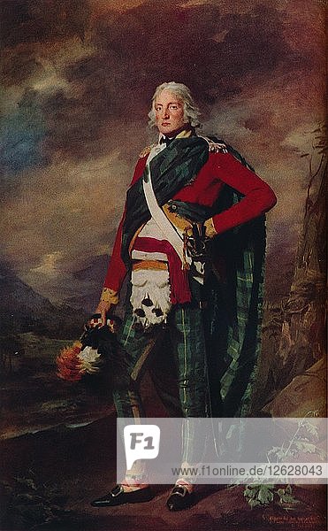 Sir John Sinclair (1754-1835)  1. Baronet von Ulbster  um 1794. Künstler: Henry Raeburn.
