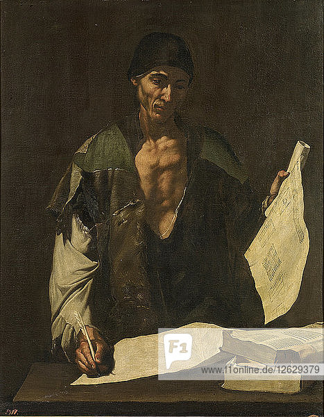 Archimedes. Künstler: Ribera  José  de (1591-1652)