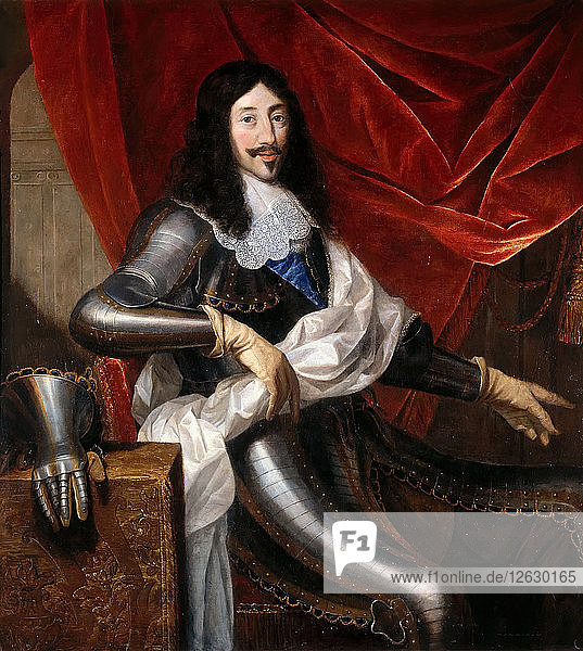Porträt von Ludwig XIII. von Frankreich (1601-1643). Künstler: Egmont  Justus van (1601-1674)