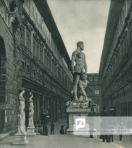 Uffizi Gallery  Florence  Italy  1927. Artist: Eugen Poppel.