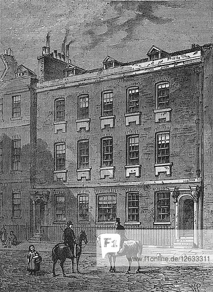 Colonel Bloods House  Westminster  London  c1870 (1878). Artist: Unknown.