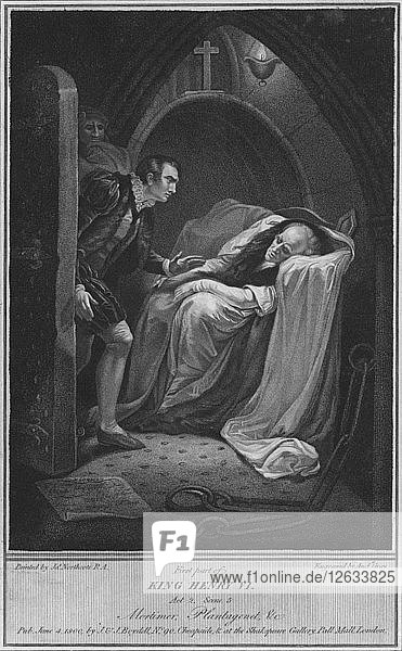 Erster Teil von König Heinrich VI. Akt 2 Szene 5. Mortimer; Plantagenet  & c  1800. Künstler: Andrew Gray'.