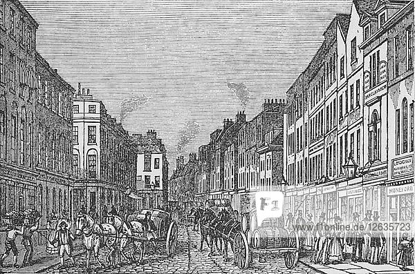 Tooley Street in der ersten Hälfte des neunzehnten Jahrhunderts  um 1840  (1912). Künstler: Unbekannt.