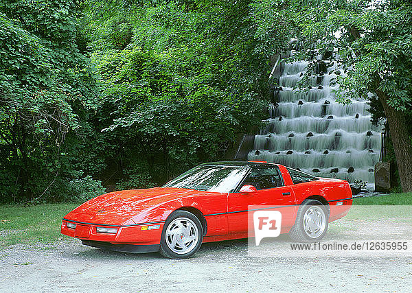 1990 Chevrolet Corvette ZR1. Artist: Unknown.