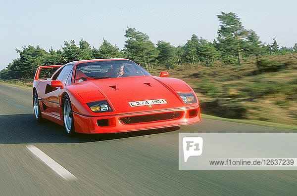 1989 Ferrari F40. Künstler: Unbekannt.