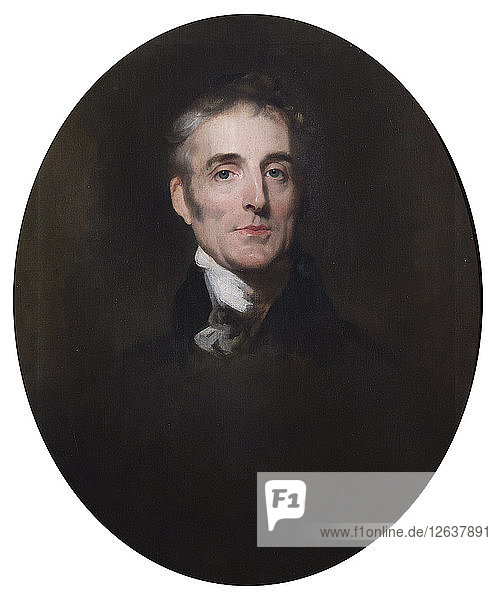 Porträt des Herzogs von Wellington  um 1835. Künstler: John Simpson.